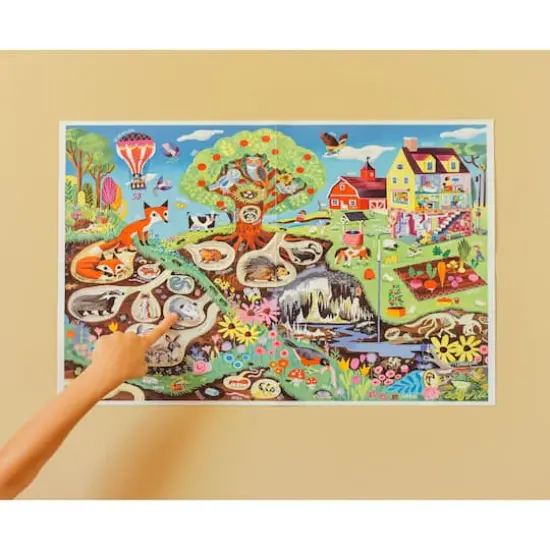 eeBoo Within the Country 48 Piece Giant Floor Jigsaw Puzzle {3}