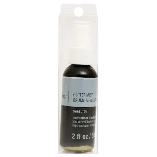 Glitter Mist Spray by Recollections&trade;, 2oz.Gold {4}