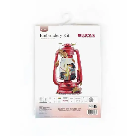 Luca-S Together Is Warmer Counted Cross-Stitch Kit {3}
