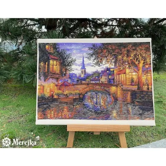 Merejka Twilight Reflection Counted Cross Stitch Kit {3}