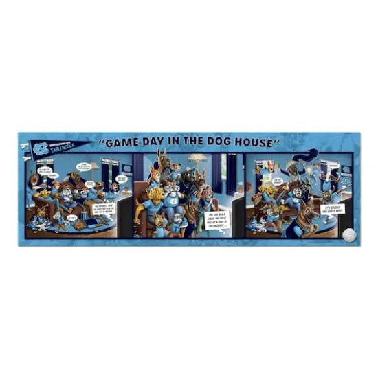 College Game Day in the Dog House 1,000 Piece Puzzle North Carolina Tar Heels {5}
