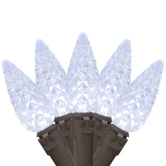 70ct. Pure White LED C6 String Lights {4}