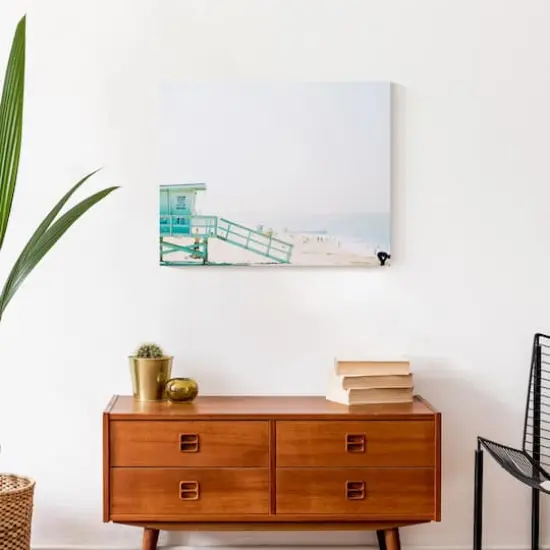 Beach Tower 20" x 16" Canvas Wall Art {5}
