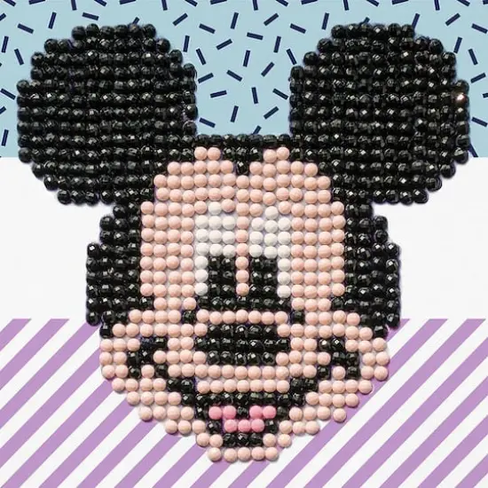 Camelot&reg; Dots Mickey Mouse Fun Diamond Painting Kit {1}