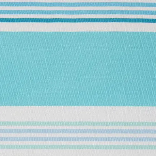 DII&reg; Beach House Stripe Print Outdoor Tablecloth With Zipper 60 Round {6}