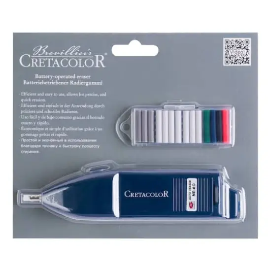 Cretacolor Electric Eraser Set with Refills {1}
