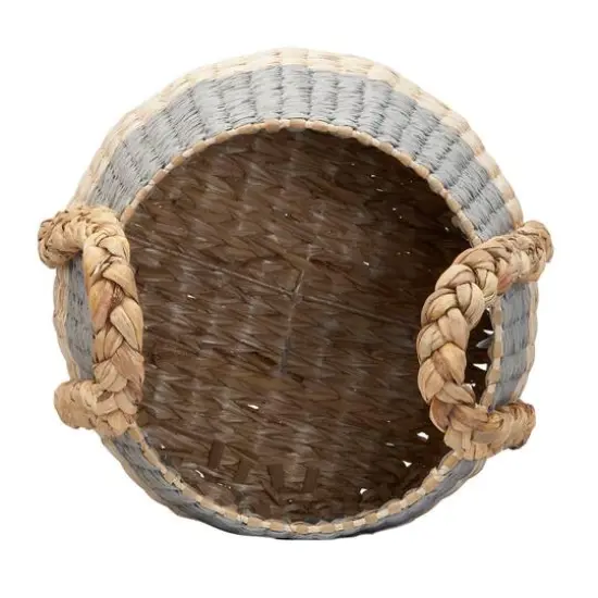Household Essentials Cattail & Paper Terra Basket Gray {8}