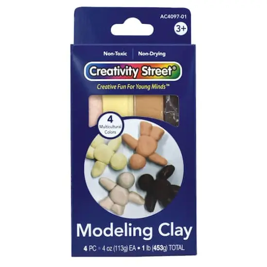 Creativity Street Assorted Multicultural Colors Modeling Clay Sticks {3}