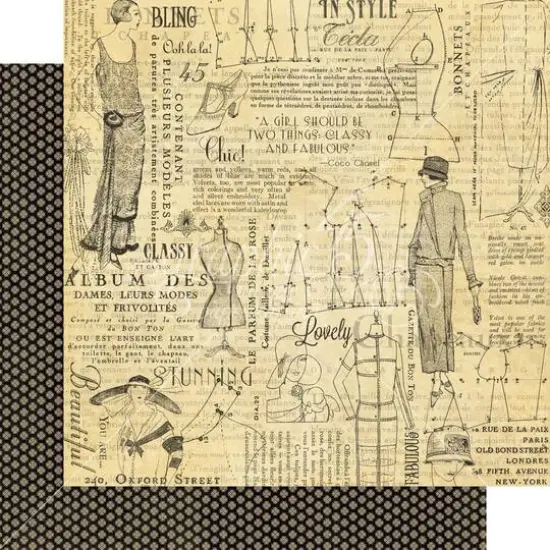 Graphic 45 Deluxe Collector's Edition Pack 12" x 12", Couture {6}