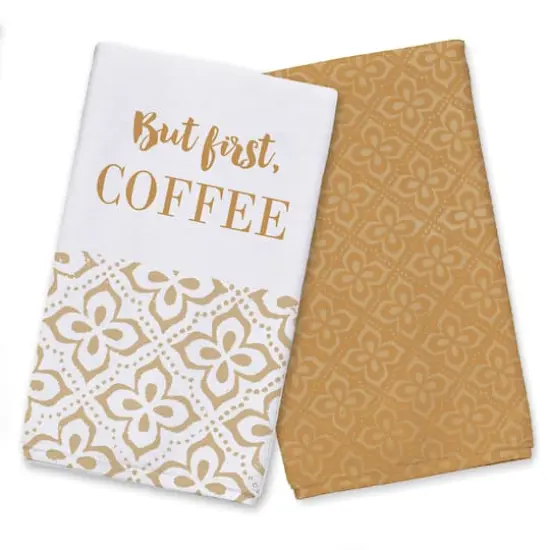 But First Coffee Hand Towel Set {1}