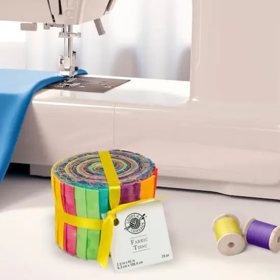 Multicolor Fabric Strips by Loops & Threads&trade; {4}
