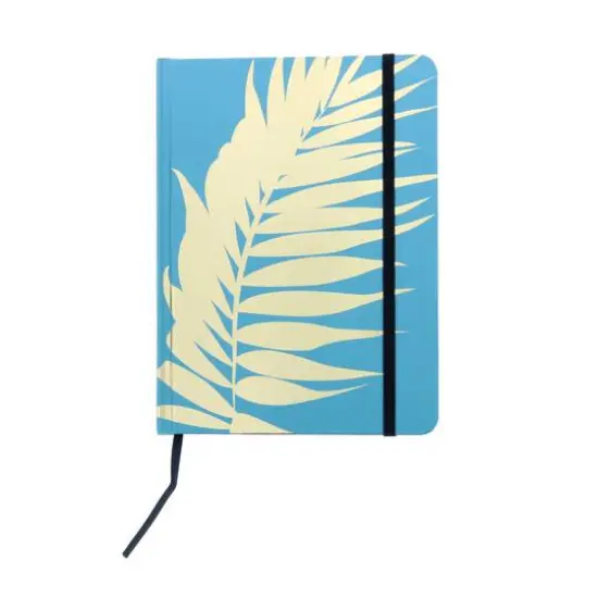 Art Alternatives Gold Leaf Blue Limited Edition Fashion Lined Journal, 6" x 8" {1}