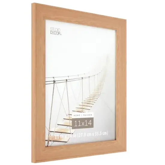 Home 11" x 14" Brown Natural Picture Frame by Studio D&eacute;cor&reg; {3}
