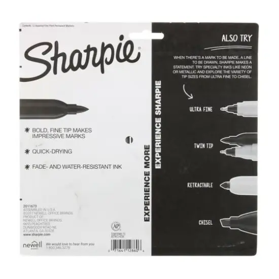 Sharpie&reg; Cosmic Colors Fine 12 Marker Set {3}