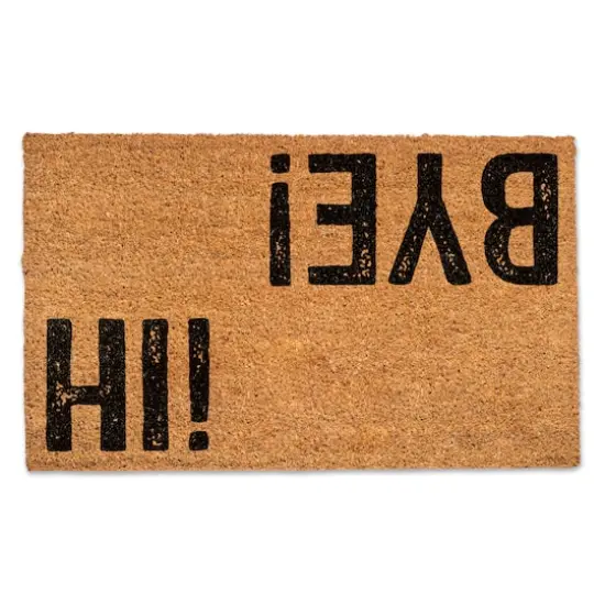 Hi! Bye! Doormat {1}