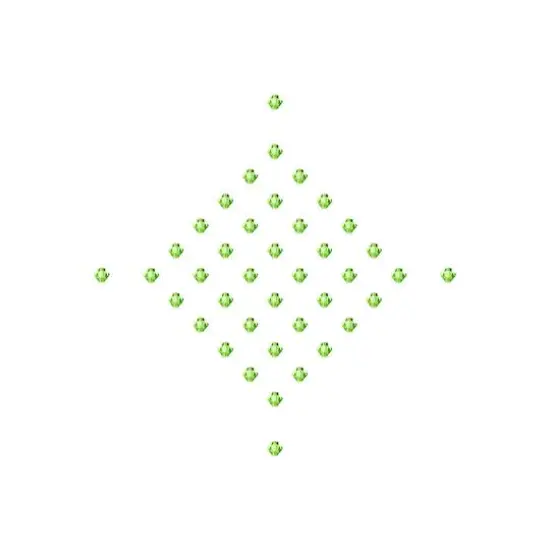 John Bead Preciosa 4mm Czech Crystal Rondelle Beads, 40ct. Peridot {4}