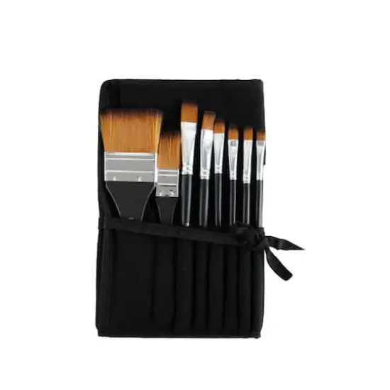 Mixed Media 25 Piece Paint Brush Set with Roller Organizer by Artist's Loft&reg; {4}