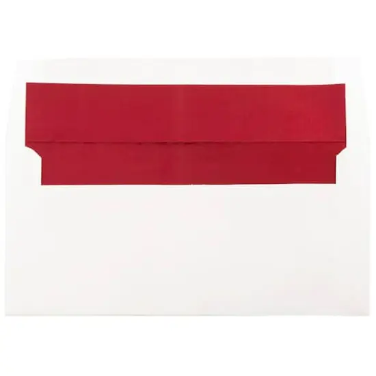JAM Paper 4" x 8" Foil Lined Invitation Envelopes, 50ct. {2}