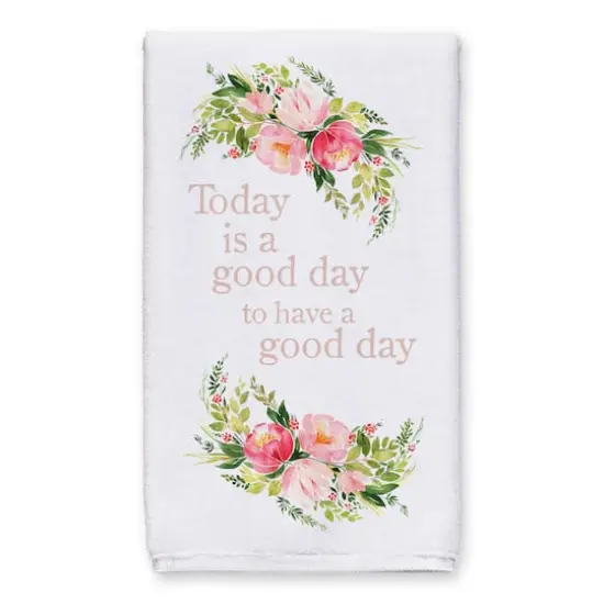 Good Day Flowers Tea Towel - Set of 2 {3}