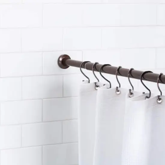 Home Details Adjustable Tension Curtain Rod Oil Rubbed Bronze {5}