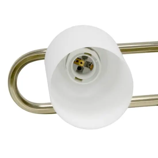 Lalia Home Essentix 23" 3-Light Vanity Fixture Antique Brass {5}