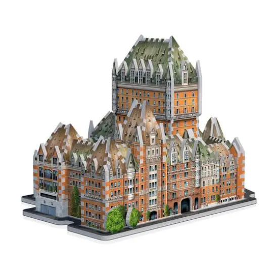 Castles & Cathedrals - Le Chateau Frontenac 3D Puzzle: 865 Pcs {10}