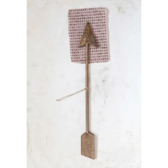 Hello Honey&reg; 20" Carved Mango Wood Arrow Wall D&eacute;cor {3}