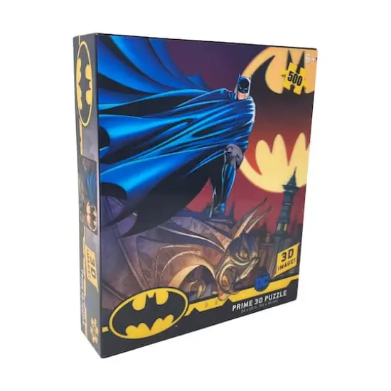 DC Comics - Batman - Bat Signal 3D Lenticular Jigsaw Puzzle: 500 Pcs {3}