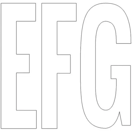 Graphic Products 4" Permanent Adhesive Vinyl Letters White {4}