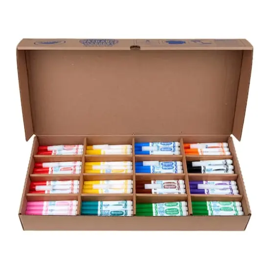 Crayola&reg; Ultra-Clean Washable Broad Line Markers, 200ct. {5}