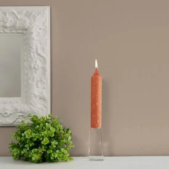 Root Candles 7" Unscented Timberline&trade; Collenette Taper Candles, 4ct. Rust {4}