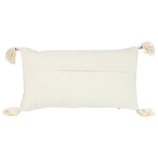 Love Chindi Appliqued Cotton Pillow {9}