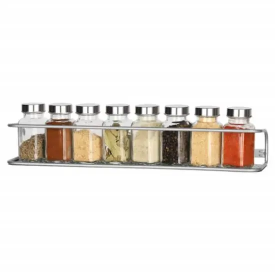 NEX&trade; Silver Wall-Mounted Spice Racks, 2ct. {4}