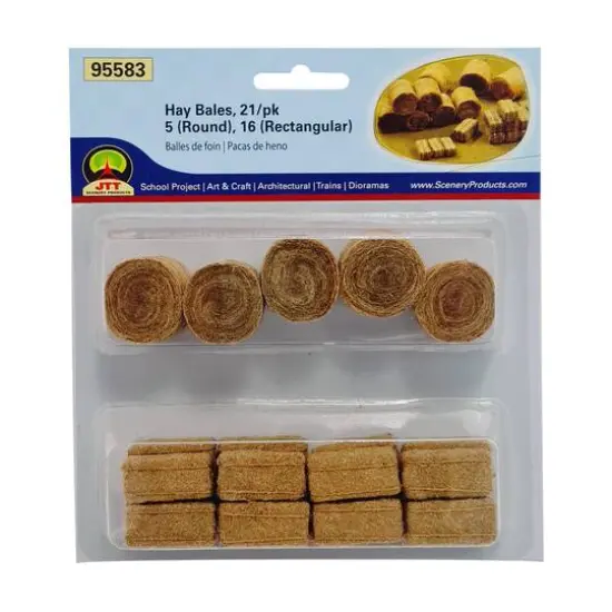 JTT Scenery Products Mini Hay Bales {5}