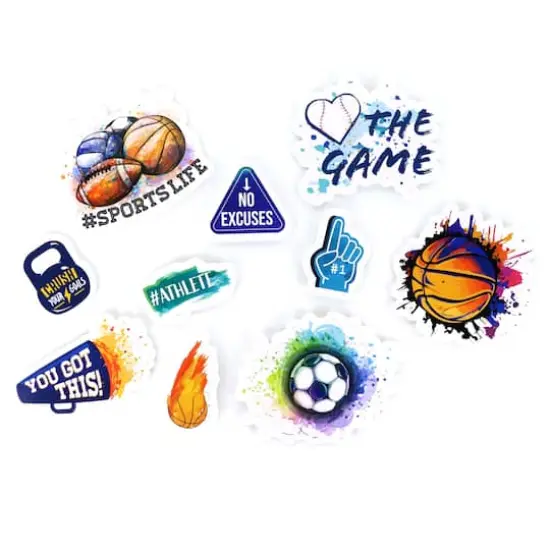 Sports Vinyl Die Cut Stickers by Recollections&trade; {1}