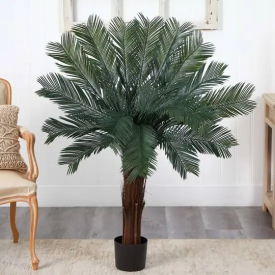4ft. Potted UV Resistant Cycas Tree {6}