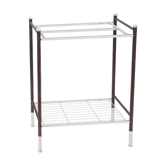Organize It All Duplex Line Freestanding Towel Rack  {1}