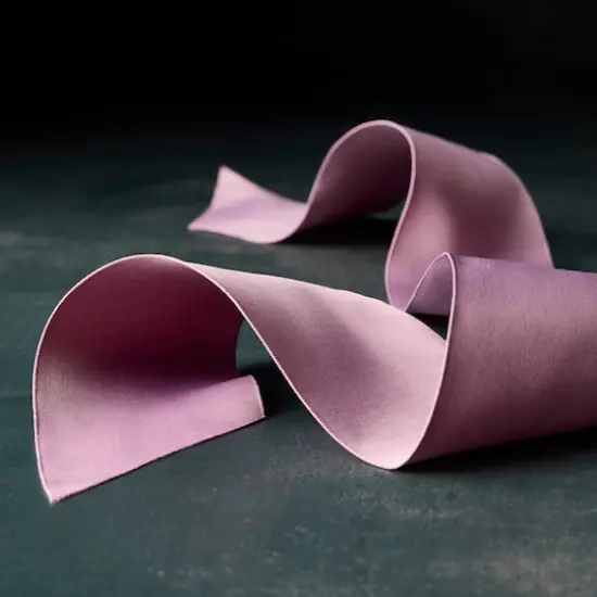 2.5" x 10yd. Satin Wired Ribbon by Celebrate It&reg; Classic Purple {3}