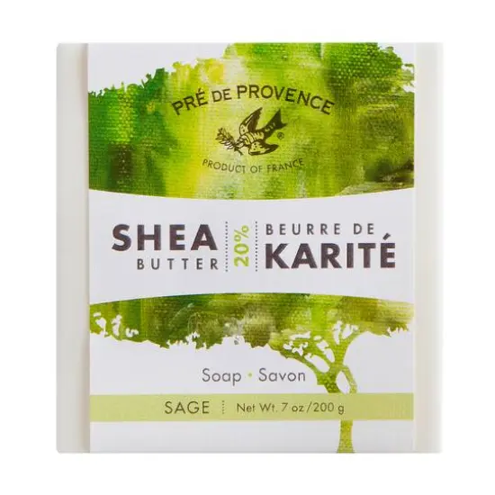 European Soaps Sage Cube Soap, 200g {1}