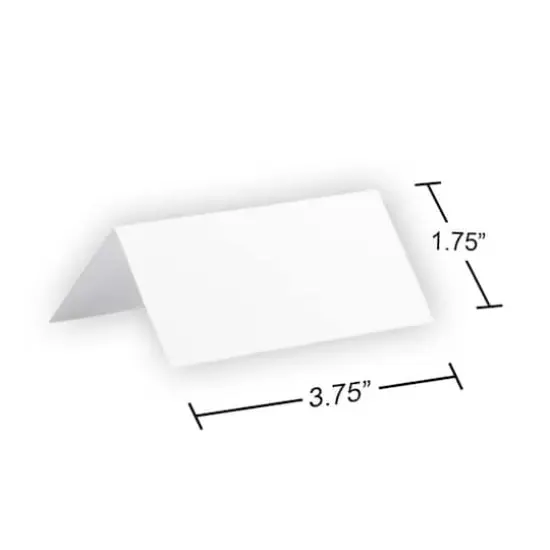 JAM Paper Printable Place Cards, 12ct. White {6}