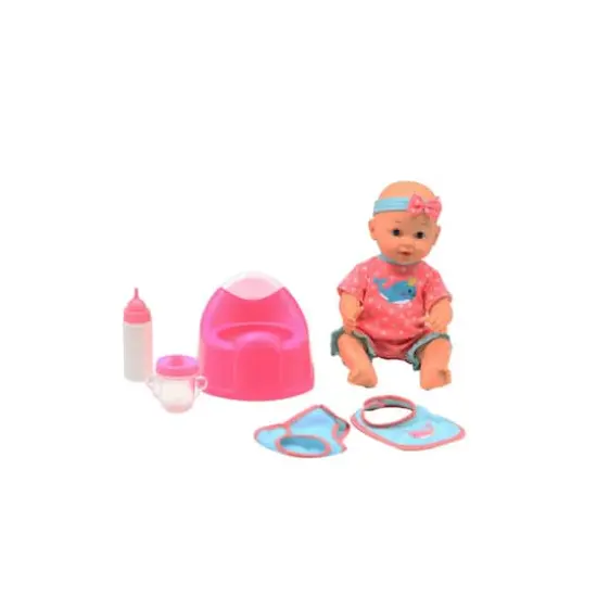 Gi-Go Drink & Wet Baby Doll With Training Potty {1}