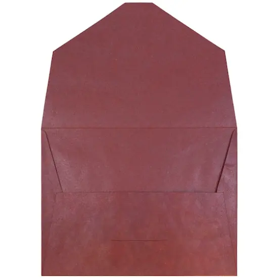 JAM Paper 10" x 13" Red Handmade Booklet Envelopes, 100ct. {3}