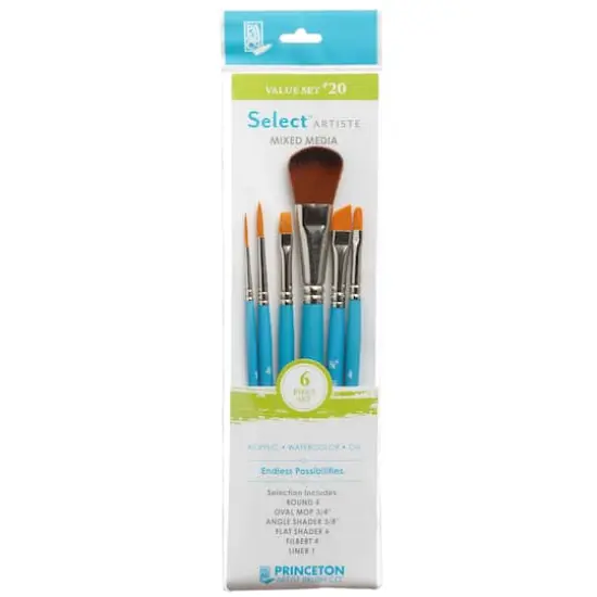 Princeton&trade; Select&trade; Artiste Series 3750 #20 Brush Set {1}