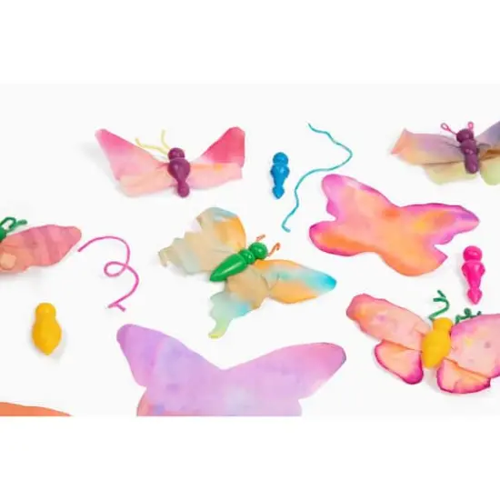 Roylco&reg; Butterfly Ornaments Kit {3}