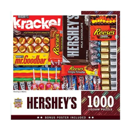 Hershey's Matrix 1000 Piece Jigsaw Puzzle {1}