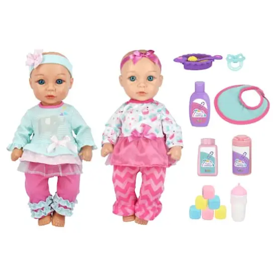 New Adventures Little Darlings Deluxe Twins Playset {1}