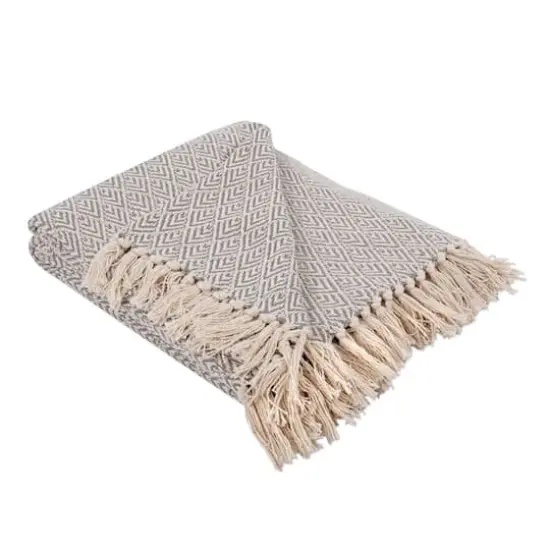 DII&reg; Gray Diamond Throw {1}