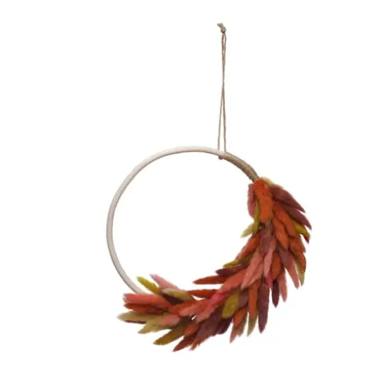 10" Hare's Tail Grass Wreath by Ashland&reg; {1}
