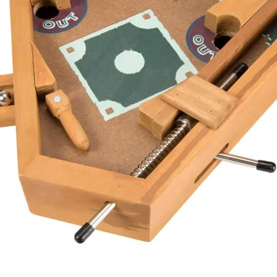 Toy Time Baseball Pinball Tabletop Skill Game {6}