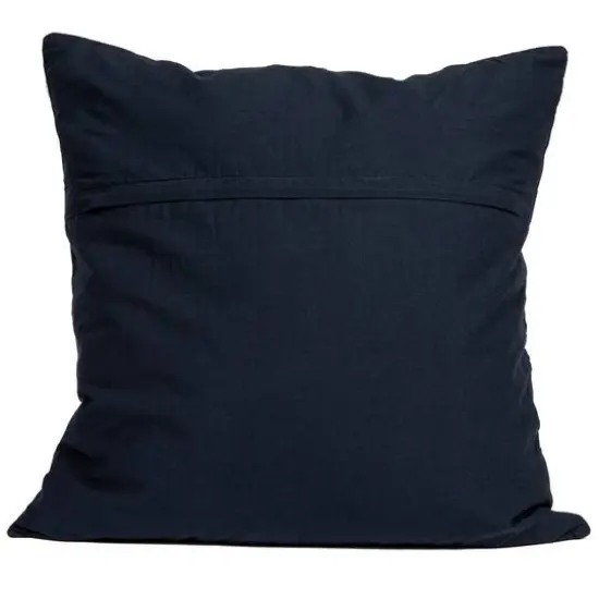 Hello Honey&reg; Blue Square Modern Geometric Quilted Pillow Cover {9}